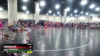 165 lbs Finals (2 Team) - Christian Burd, Team Nauman Pink vs Wyatt Anderson, SD Blue