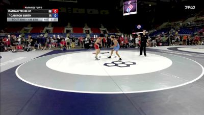 106 lbs Cons. Sub-semis - Damian Trujillo, NM vs Camron Smith, PA