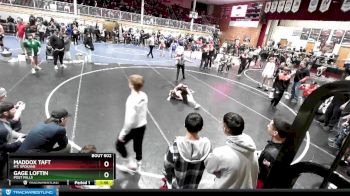 98 lbs Cons. Round 2 - Gage Loftin, Post Falls vs Maddox Taft, Mt. Spokane