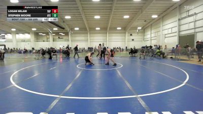188 lbs Consi Of 16 #2 - Logan Milani, Top Flight Wrestling Academy vs Stephen Moore, AYS Sprawlers