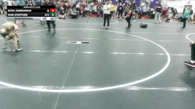 65 lbs Quarterfinal - Ivan Stafford, KC Elite Training Center vs Duke Zimmerman, C2X Academy