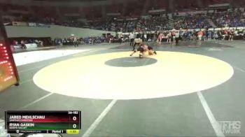 3A-182 lbs Semifinal - Jared Mehlschau, Santiam Christian vs Ryan Gaskin, North Valley