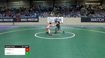 67 lbs Quarterfinal - Brooks Pratt, Second To None vs Ian Sales, Catoosa Wrestling