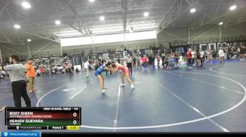 141 lbs Semifinal - Heaven Guevara, Thunder vs Roxy Sheen, Southern Idaho Training Center