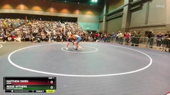 144 lbs Prelim - Reese Withers, Rancho Bernardo vs Matthew Owen, Reno