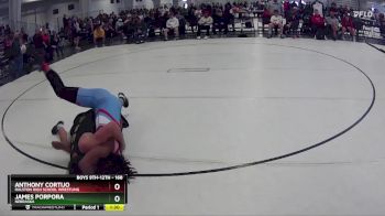 168 lbs Champ. Round 2 - James Porpora, Nebraska vs Anthony Cortijo, Ralston High School Wrestling