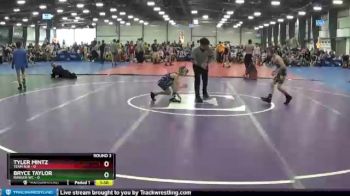 72 lbs Round 3 (6 Team) - Tyler Mintz, Team NJB vs Bryce Taylor, Ranger WC