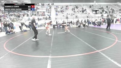 49 kg 3rd Place Match - Gabriella Conte, New Jersey vs Amaya Hoku Kapihe, Golden Back MRTC