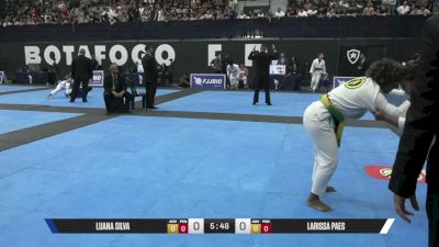 Larissa Paes vs Luana Silva 2026 Campeonato Helio Gracie Gi