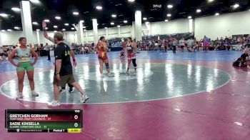 190 lbs Round 6 (8 Team) - Gretchen Gorham, Team Iowa Crazy Coconuts vs Sadie Kinsella, Illinois Cornstars Gold