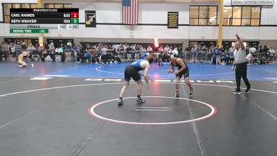 157Blue lbs Final - Cael Raines, Bloomsburg vs Seth Weaver, Franklin & Marshall