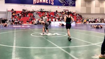 141 lbs Cons. Round 3 - Dominic Frollo, Slippery Rock Club Team vs Camden Hull, Garrett College