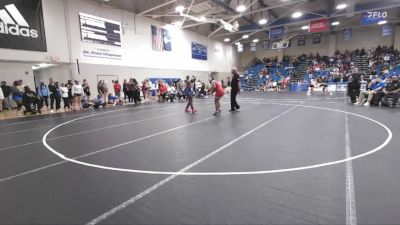 160 lbs Cons. Round 2 - Haylie Briscoe, Delaware State vs Arvriel Douthit, Allen