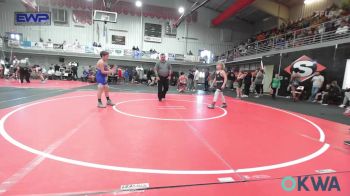 90 lbs Rr Rnd 1 - Garrett Cranfield, Viking Wrestling Club vs Brantley Allison, Checotah Matcats