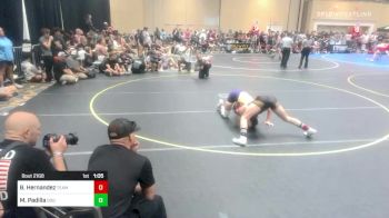 138 lbs Round Of 64 - Benjamin Hernandez, Team Thunder vs Michael Padilla, Dog Pound WC