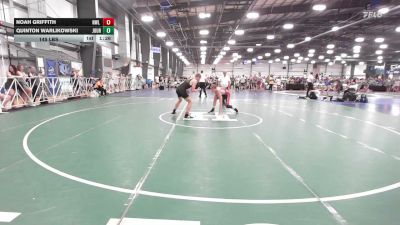 145 lbs Rr Rnd 1 - Noah Griffith, NWL Scrappin - HSB vs Quinton Warlikowski, Journeymen Red - HSB