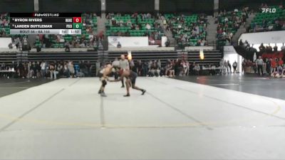 6A 144 lbs Champ. Round 2 - Byron Rivers, Hazel Green HS vs Landen Buttleman, Athens
