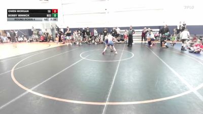 95 lbs Round Robin 4 - Owen Morgan, Tri State Hammers - YTH vs Bobby Minnick, Wisco Boyz - YTH