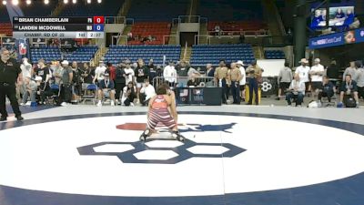 165 lbs Champ. Rd Of 32 - Brian Chamberlain, Pennsylvania vs Landen McDowell, Missouri