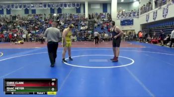 285 lbs Cons. Round 4 - Isaac Meyer, ARCHBOLD vs Chris Clark, ELMWOOD