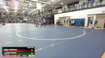 113 lbs Quarterfinal - Seth Corrigan, De Pere vs Carter Roach, Hayward