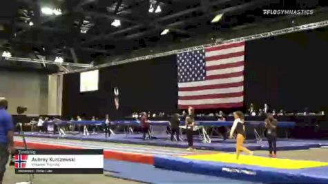 Aubrey Kurczewski - Tumbling, Midwest Training - 2021 USA Gymnastics Championships
