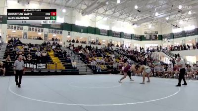215 lbs 4th Wrestleback (16 Team) - Johnathan Watts, Central (Carroll) vs Jalen Hampton, Ware County