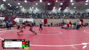 120 lbs Cons. Round 2 - X`Avion Ford, Kokomo vs Lamontae Burnett, Bloomington North