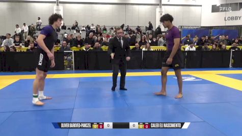 Caleb Eli Nascimento vs Oliver Barkved-Panczel 2024 World IBJJF Jiu-Jitsu No-Gi Championship