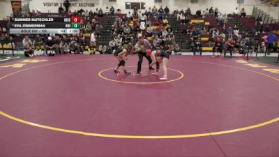 105 lbs 1st Place Match - Eva Zimmerman, Hillcrest Hs vs Summer Mutschler, Archbishop Spalding HS