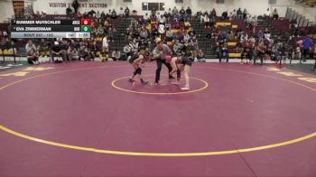 105 lbs 1st Place Match - Eva Zimmerman, Hillcrest Hs vs Summer Mutschler, Archbishop Spalding HS