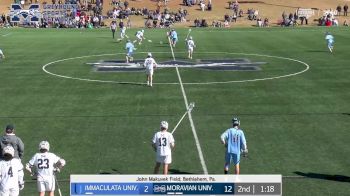 Replay: Immaculata vs Moravian | Mar 8 @ 1 PM