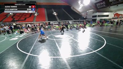 135 lbs Alexa Torres, California HS Girls vs Ayla Hampton, Colorado HS Girls
