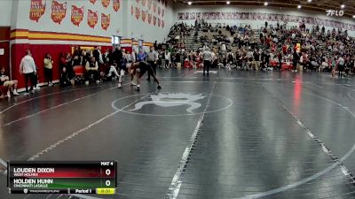 150 lbs Cons. Round 7 - Holden Huhn, Cincinnati LaSalle vs Louden Dixon, West Holmes