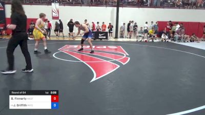 86 kg Round Of 64 - Brian Finnerty, West Virginia Regional Training Center vs Justin Griffith, Prtc