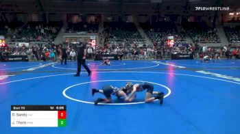 58 lbs Consolation - Dakota Sandy, Mat Assassins WC vs Jackson Thorn, PINnacle