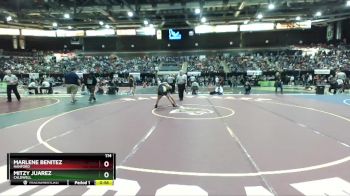 114 lbs Cons. Round 1 - Mitzy Juarez, Caldwell vs Marlene Benitez, Hanford