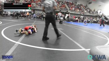 43 lbs Consolation - JD Baker, Hilldale Youth Wrestling Club vs Rowdy Tyler, Berryhill Wrestling Club