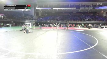 138 lbs Champ. Round 2 - Declan Shea, Sutter vs Barrett Silva, Central Catholic