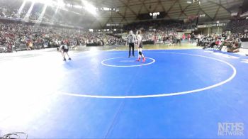 3A 132 lbs Champ. Round 2 - Josh Neiwert, Mead vs Jack Bode, Mountlake Terrace