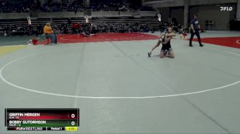 135 lbs Quarterfinals (8 Team) - Bobby Gutormson, Foley vs Griffin Mergen, K-M