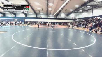 174 lbs Cons. Round 1 - Nick Montanye, Messiah vs Alex Ballantyne, King`s College