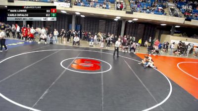 101 lbs Champ. Round 3 - Nate Lower, Rockridge vs Carlo Difalco, Prospect