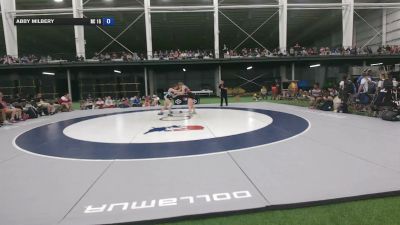 130 lbs Reagan Eaton, Nebraska vs Abby Milbery, North Carolina