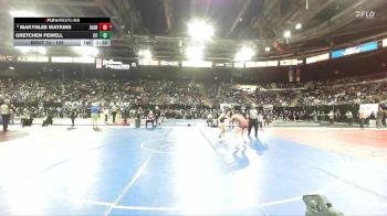 125 lbs Champ. Round 1 - Makynlee Watkins, Juab vs Gretchen Fewell, Crook County