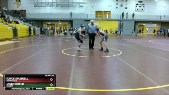 106 lbs Quarterfinal - Rayce Sturgell, Warrenton vs Owen Hosch, Sunset