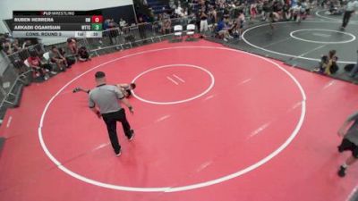 138 lbs Cons. Round 5 - Arkadii Oganisian, World Team Training Center vs Ruben Herrera, Braveheart WC