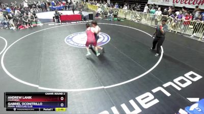 215 lbs Champ. Round 2 - Andrew Lanik, California vs Gabriel Oconitrillo, Primal Wrestling Club