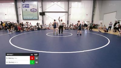 116 lbs Rr Rnd 1 - Sean Kenny, Triumph Blue vs Holton Quincy, NC United