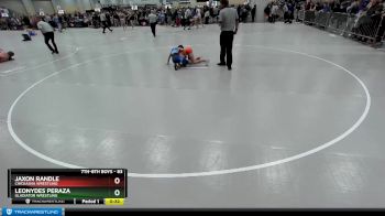 83 lbs Cons. Round 4 - Jaxon Randle, Chickasha Wrestling vs Leonydes Peraza, Gladiator Wrestling